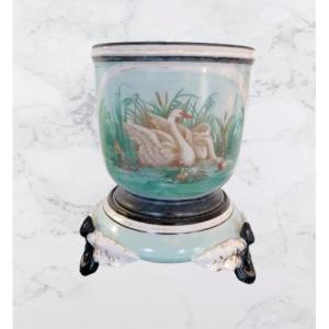 Planter In Old Paris 19th