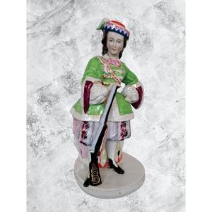 Saxon Porcelain Tobacco Jar