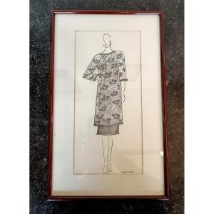 Fashion Drawing By Wisniewski