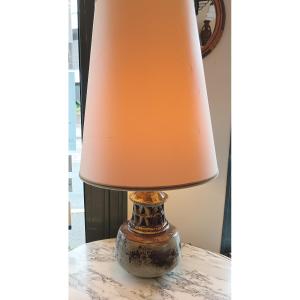 Stoneware Lamp By Chantal And Thierry Robert 1960