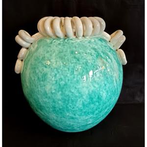 Sainte Radegonde Ceramic Ball Vase