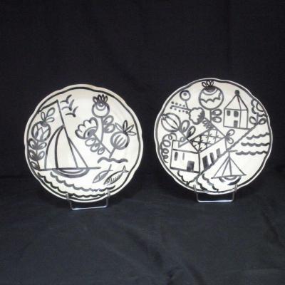 Pendant d'assiettes Primavera