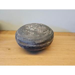 Han Dynasty Terracotta Covered Box
