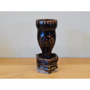 Song Dynasty Ceramic Oil Lamp. 