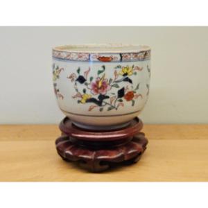 Large Chinese Bowl In Doucai Enamels From The 13th Century 