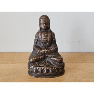Bronze Statue Of A Tibetan Lama