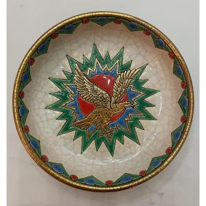 Longwy Enamel Dish