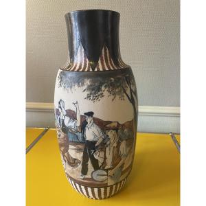 Large Ciboure Vase