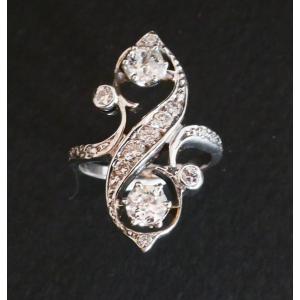Diamond You And Me Ring.