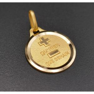 Augis Love Medal, 16 Mm. Mint Condition.