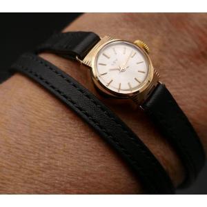 Vintage 18k Gold Mini Watch, Circa 1960. Excellent Condition.
