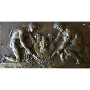 Bronze Bas-relief.