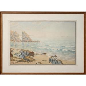 Henri Rivière. The Beach.