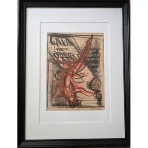 Pierre Le Trividic. (rouen School). Poster Design For The Press Gala.