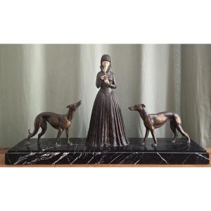 Demeter Chiparus. Elegant Greyhound.