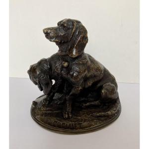 Emmanuel Frémiet, Hunting Dogs