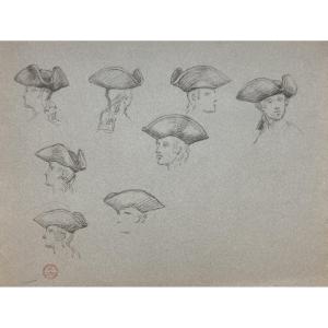 Paul Tavernier, Study Of Tricorns