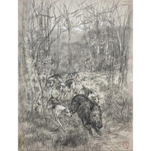 Paul Tavernier, Hunting With Foxes