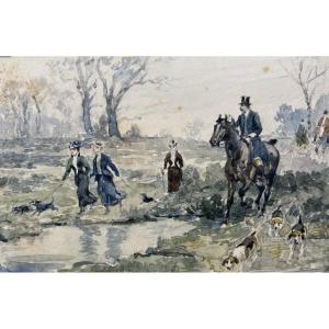 Paul Tavernier, Hunting With Foxes