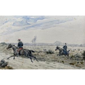 Paul Tavernier, Hunting With Foxes