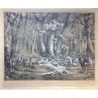 Carle Vernet, Chasse Au Daim 