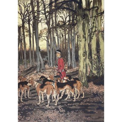 Maurice Taquoy, Hunting Scene