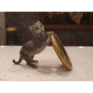 Vienna Bronze Cat