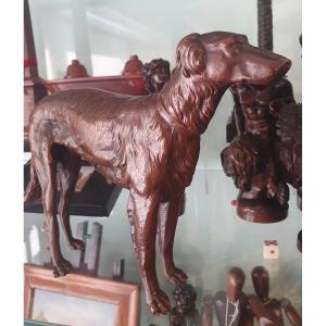 Bronze Borzoi