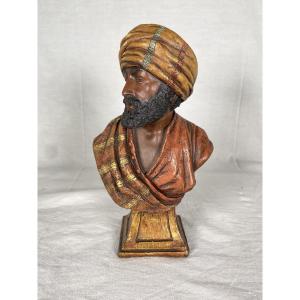 Orientalist Bust By Goldscheider