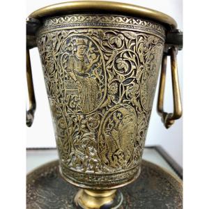 Alphonse Giroux Paris Bronze Goblet 1850