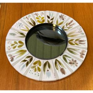 Roger Capron Mirror - Vallauris Ceramics