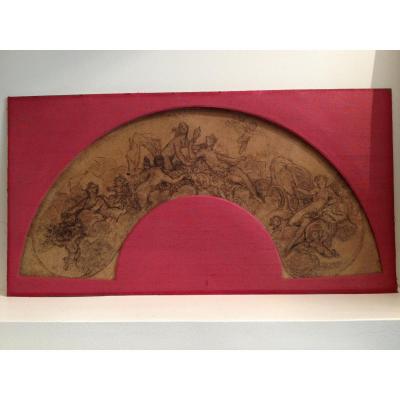 Nineteenth School, In Le Gout De Prud'hon, Drawing / To Study Range Or Scenery