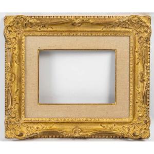 Louis XV Style Frame Gilded With Gold Leaf, Maison Rg