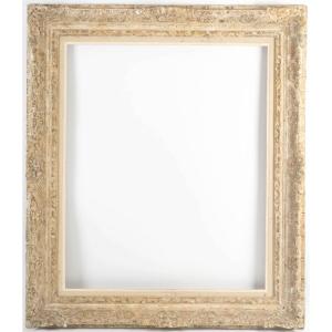 Antique Montparnasse Frame In Carved Wood