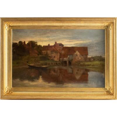 Hervier Louis Adolphe (1819, 1879) French -the Mill