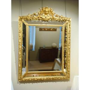Large Louis XVI Style Mirror - Second Empire Period