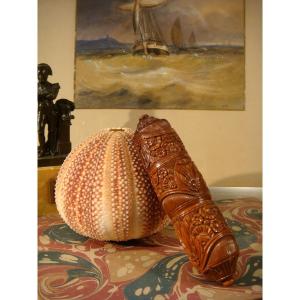 Case For Messages Or Bottle In Coroso Walnut