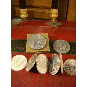 Pewter Medal End Of The Great Famine Germany 1816 - 1817