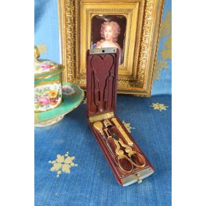 Small Lady's Sewing Kit, Early 19th Century 
