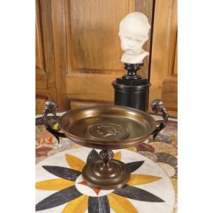 Antique Bronze Cup, Second Empire Period 