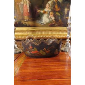 Sheet Metal Glass Roof With Japanese Decoration 18th Century