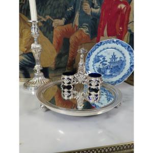 Silvered Bronze Table Centerpiece, Restoration Period 