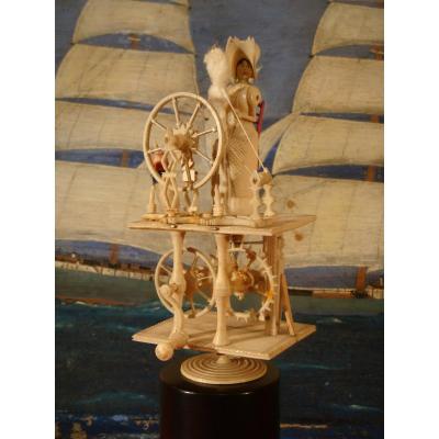 Automaton The Bone Spinner - Epoque XIX