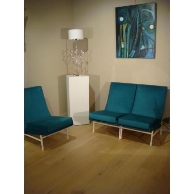 Suite Of Three Modular Armchair Chairs Arp Guariche