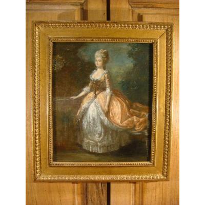 Elegant Table In A Park - Late Eighteenth Century Period