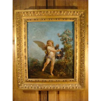 Cupid Table - French School XVIII
