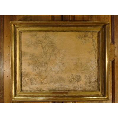 Drawing Lavis Abduction Of Proserpina By Pluto