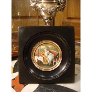 Miniature Naughty Scene Louis XVI Style