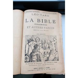 "the Folichonne Bible, And Other Farces...", Léo Tard Around 1880/90 800p. Librairie B Simon & Cie