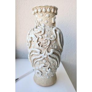 Baluster Vase, Chimeras Or Dragons, China, 1st Half Of The 19th Century